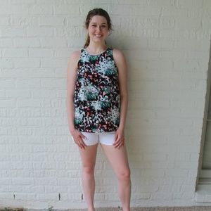 Cooper & Ella Multicolor Pattern Sleeveless Blouse